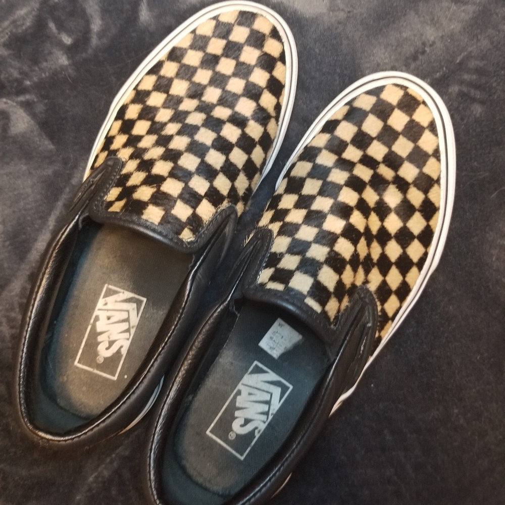Vans slip on sneakers
